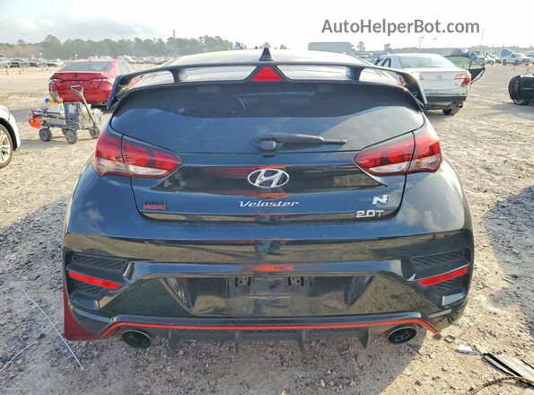 KMHT36AH7MU010689 2021 HYUNDAI VELOSTER Black Вид ззаду