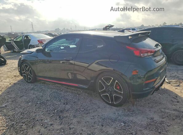 KMHT36AH7MU010689 2021 HYUNDAI VELOSTER Black Задня ліва чверть