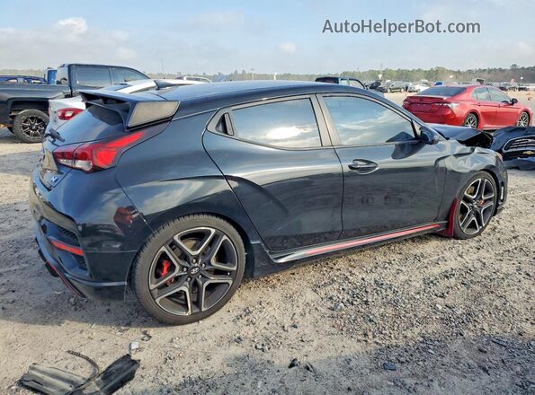 KMHT36AH7MU010689 2021 HYUNDAI VELOSTER Black Задня права чверть