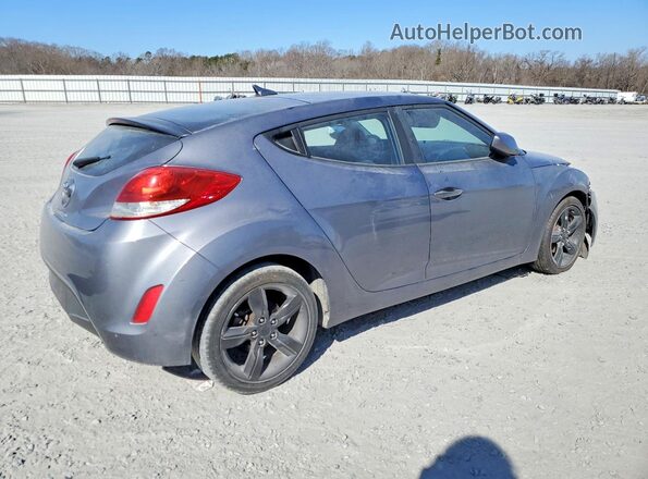 KMHTC6AD0HU310495 2017 HYUNDAI VELOSTER Gray უკანა მარჯვენა