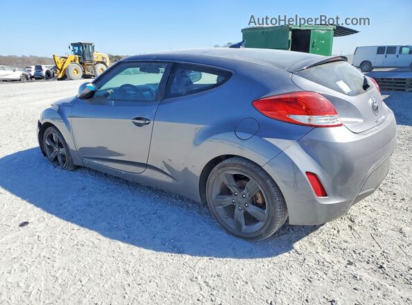 KMHTC6AD0HU310495 2017 HYUNDAI VELOSTER Gray უკანა მარცხენა