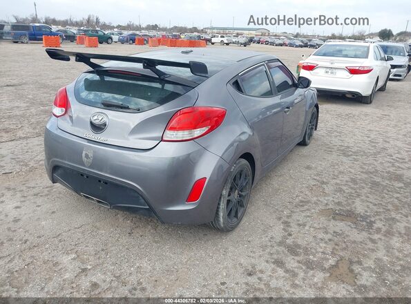 KMHTC6AD2HU315309 2017 HYUNDAI VELOSTER Gray 