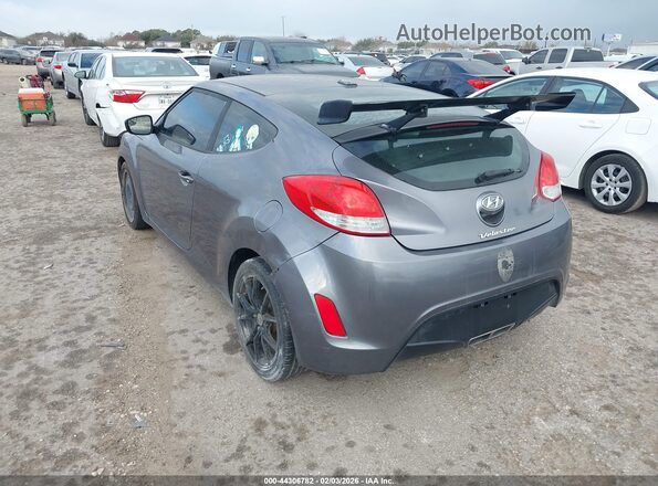 KMHTC6AD2HU315309 2017 HYUNDAI VELOSTER Gray 