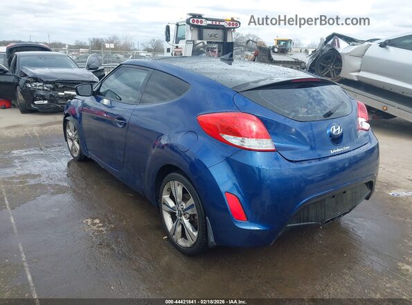 KMHTC6AD2HU320879 2017 HYUNDAI VELOSTER Blue Tył lewy
