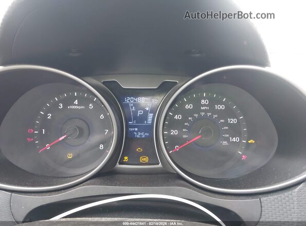 KMHTC6AD2HU320879 2017 HYUNDAI VELOSTER Blue Widok tylnych siedzeń