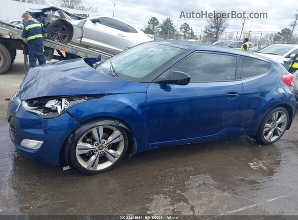 KMHTC6AD2HU320879 2017 HYUNDAI VELOSTER Blue Widok wnętrza 360 stopni