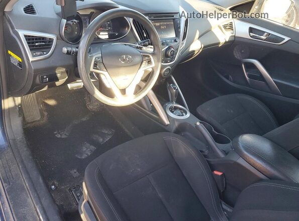 KMHTC6AD5GU291862 2016 HYUNDAI VELOSTER Синий Вид панели приборов