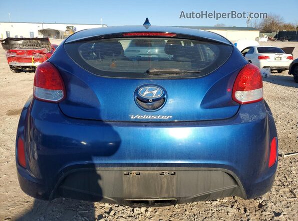 KMHTC6AD5GU291862 2016 HYUNDAI VELOSTER Синий Вид сзади