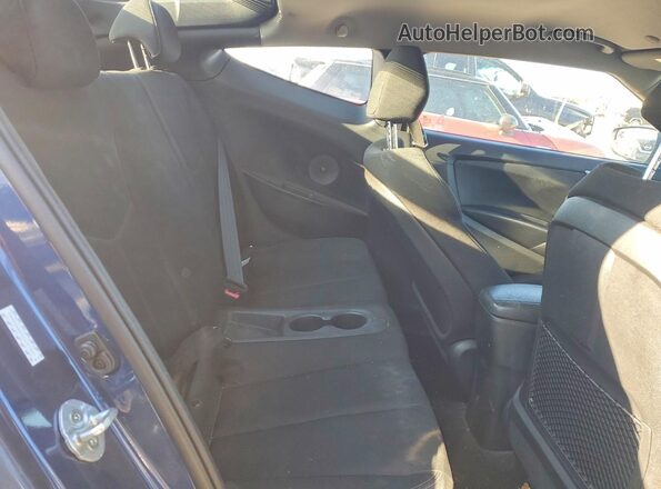 KMHTC6AD5GU291862 2016 HYUNDAI VELOSTER Синий Вид задних сидений