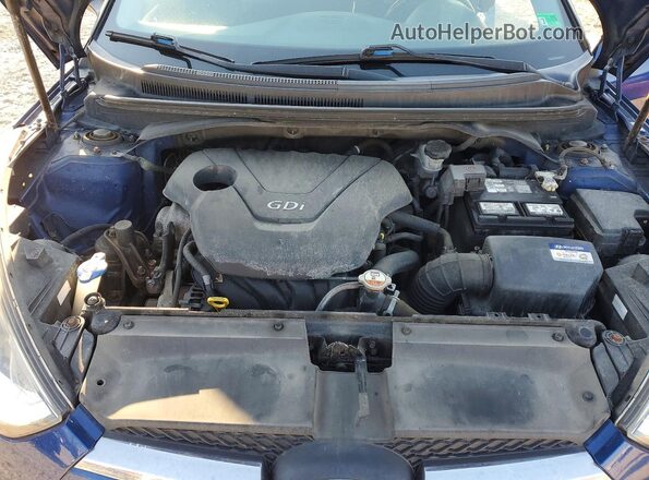 KMHTC6AD5GU291862 2016 HYUNDAI VELOSTER Синий Вид задней части салона