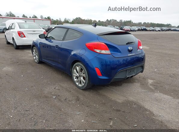 KMHTC6AD7GU285495 2016 HYUNDAI VELOSTER Blue Задня ліва чверть