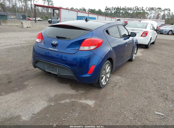 KMHTC6AD7GU285495 2016 HYUNDAI VELOSTER Blue Задня права чверть