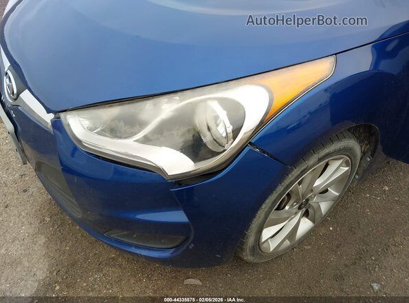 KMHTC6AD7GU285495 2016 HYUNDAI VELOSTER Blue Вид спереду