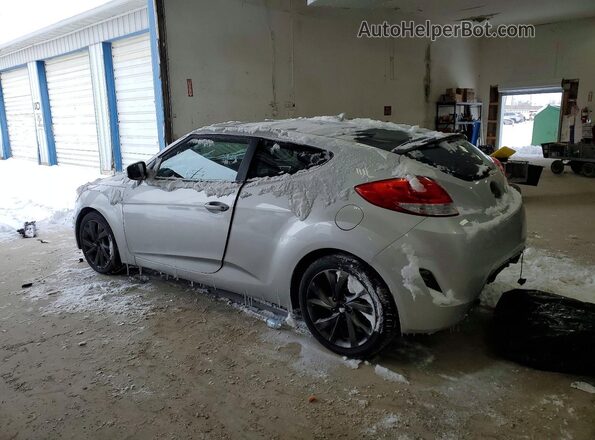 KMHTC6AD8HU309742 2017 HYUNDAI VELOSTER Silver Задня ліва чверть