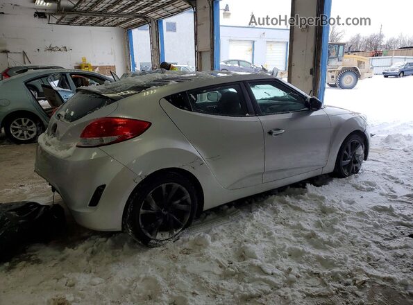 KMHTC6AD8HU309742 2017 HYUNDAI VELOSTER Silver Задня права чверть