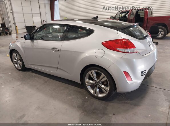 KMHTC6ADXHU317440 2017 HYUNDAI VELOSTER Silver Rear left