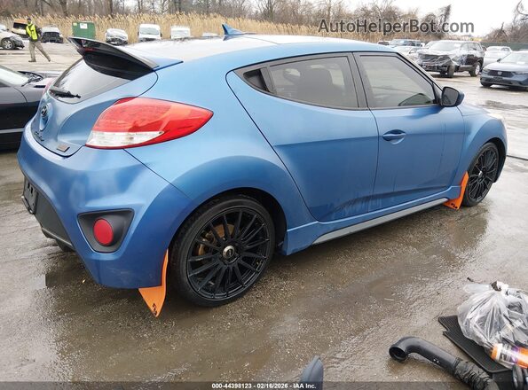 KMHTC6AE2GU251165 2016 HYUNDAI VELOSTER Blue უკანა მარჯვენა