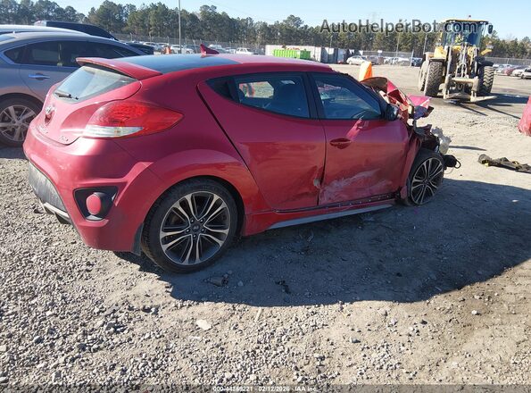 KMHTC6AE3GU279699 2016 HYUNDAI VELOSTER Red უკანა მარჯვენა