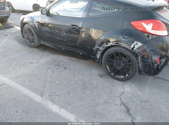 KMHTC6AE9GU266021 2016 HYUNDAI VELOSTER Black Vista frontal