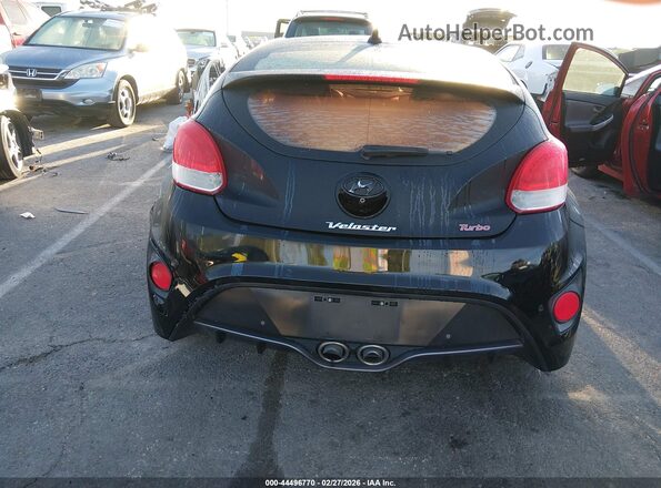 KMHTC6AE9GU266021 2016 HYUNDAI VELOSTER Black 