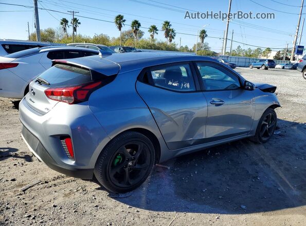 KMHTG6AF0KU011697 2019 HYUNDAI VELOSTER Gray 