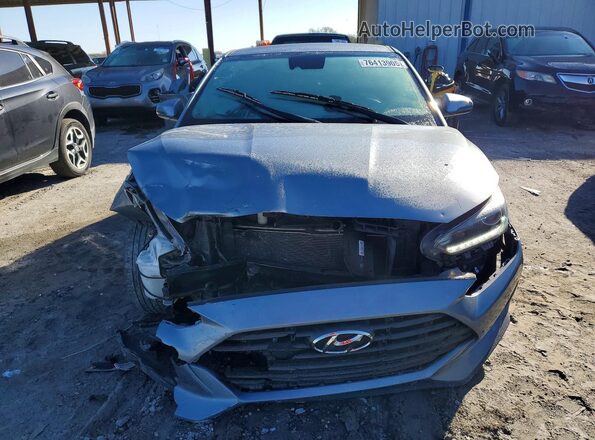 KMHTG6AF0KU011697 2019 HYUNDAI VELOSTER Gray 