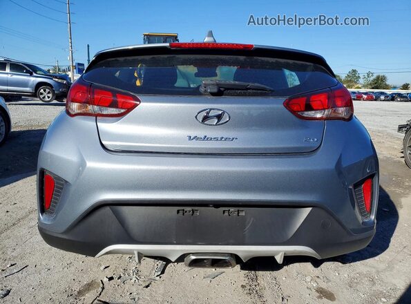 KMHTG6AF0KU011697 2019 HYUNDAI VELOSTER Gray 