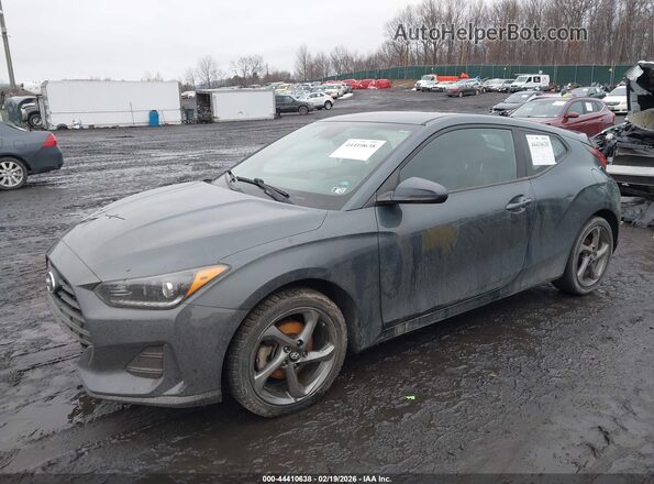 KMHTG6AF2KU013760 2019 HYUNDAI VELOSTER Серый 