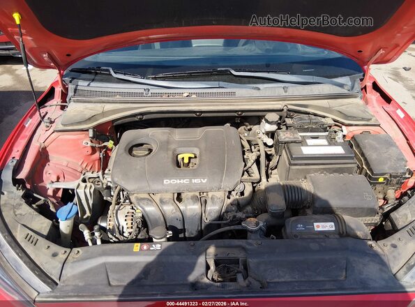 KMHTG6AF2KU018148 2019 HYUNDAI VELOSTER Red Հետևի տեսք