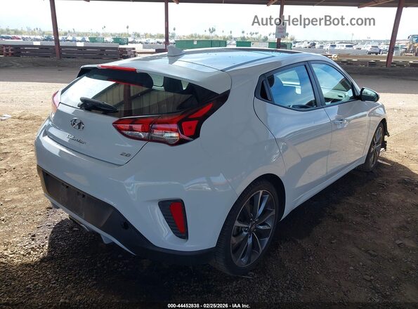 KMHTG6AF8KU003542 2019 HYUNDAI VELOSTER White 