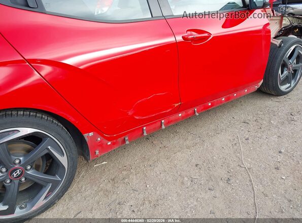 KMHTH6AB1KU008592 2019 HYUNDAI VELOSTER Red 