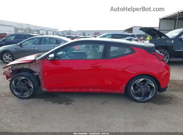 KMHTH6AB1KU008592 2019 HYUNDAI VELOSTER Red 