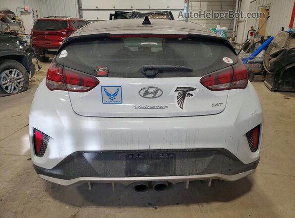 KMHTH6AB2KU011985 2019 HYUNDAI VELOSTER Белый Вид сзади