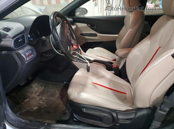 KMHTH6AB2KU011985 2019 HYUNDAI VELOSTER Белый Вид салона спереди