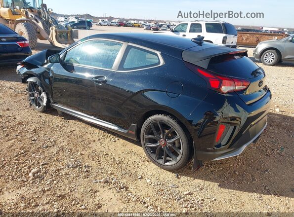 KMHTH6ABXKU002032 2019 HYUNDAI VELOSTER Black Trasero izquierdo