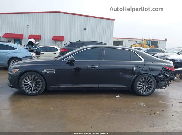 KMTF54PH8LU080788 2020 GENESIS G90 Black Панорамний вид салону 360°