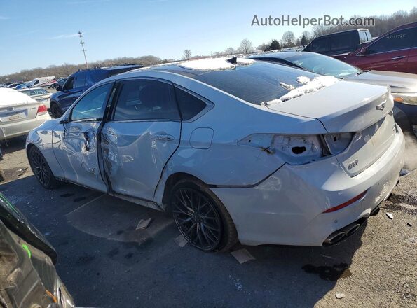 KMTFN4JB0LU337897 2020 GENESIS G80 White Trasero izquierdo