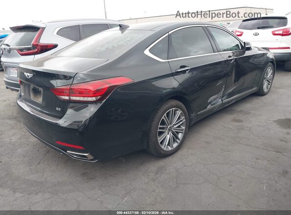 KMTFN4JE3LU331263 2020 GENESIS G80 Black Rear right