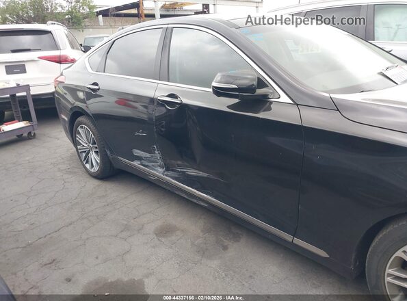KMTFN4JE3LU331263 2020 GENESIS G80 Black 360 interior view