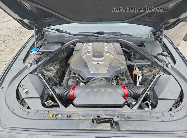 KMTFN4JF5LU334805 2020 GENESIS G80 Black Vista interior trasera