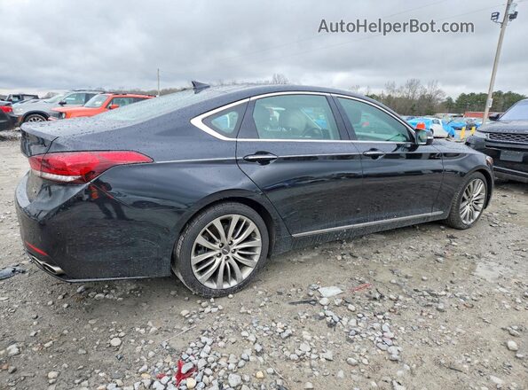 KMTFN4JF5LU334805 2020 GENESIS G80 Black Trasero derecho