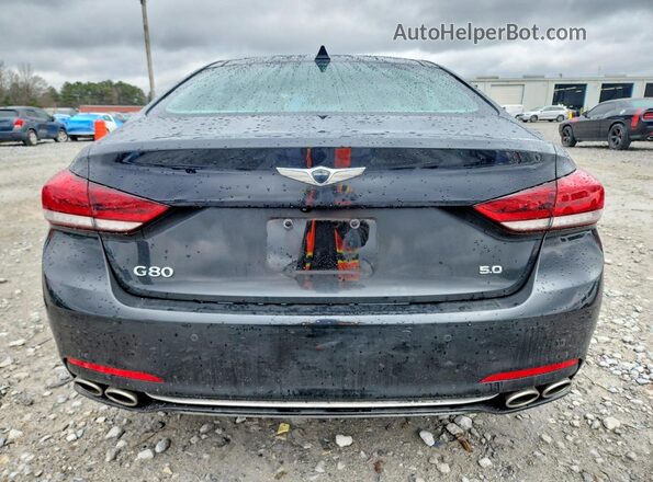KMTFN4JF5LU334805 2020 GENESIS G80 Black Vista trasera