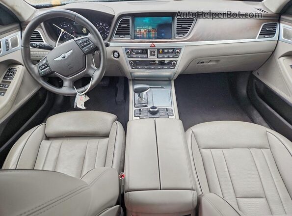 KMTFN4JF5LU334805 2020 GENESIS G80 Black Vista del salpicadero
