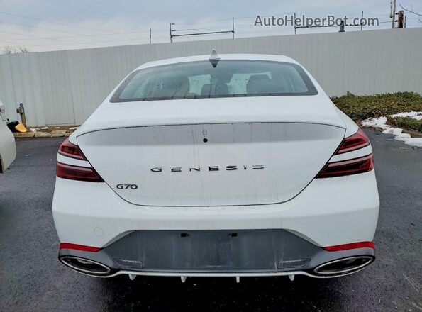 KMTG14SC2TU164939 2026 GENESIS G70 Черный Вид сзади
