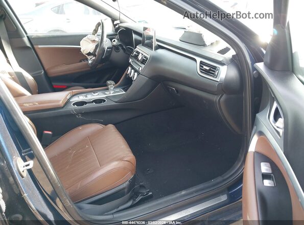 KMTG34LA1LU046596 2020 GENESIS G70 Navy Սալոնի դիմացի տեսք