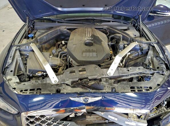 KMTG34LA2MU066969 2021 GENESIS G70 Blue 