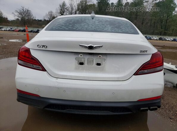 KMTG34LA2MU069466 2021 GENESIS G70 Белый Вид сзади