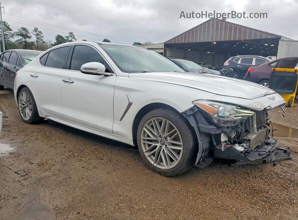 KMTG34LA2MU069466 2021 GENESIS G70 Белый Передняя правая четверть