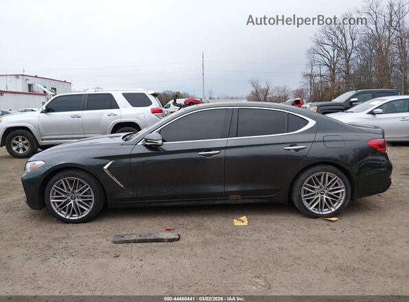 KMTG34LA8LU059488 2020 GENESIS G70 Gray 360 interior view