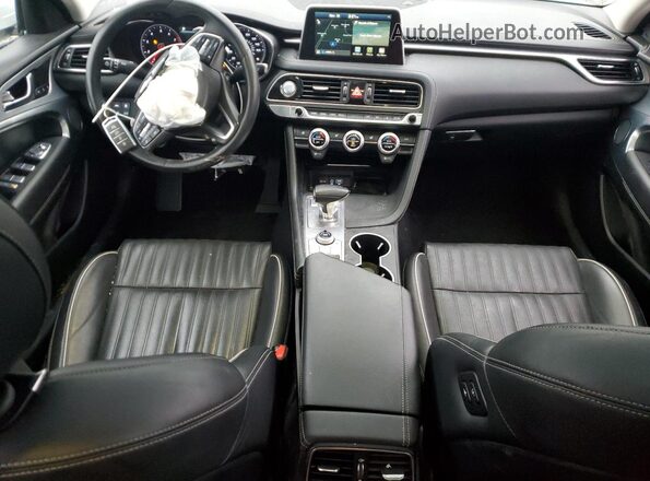 KMTG34LAXMU075256 2021 GENESIS G70 Белый Вид панели приборов